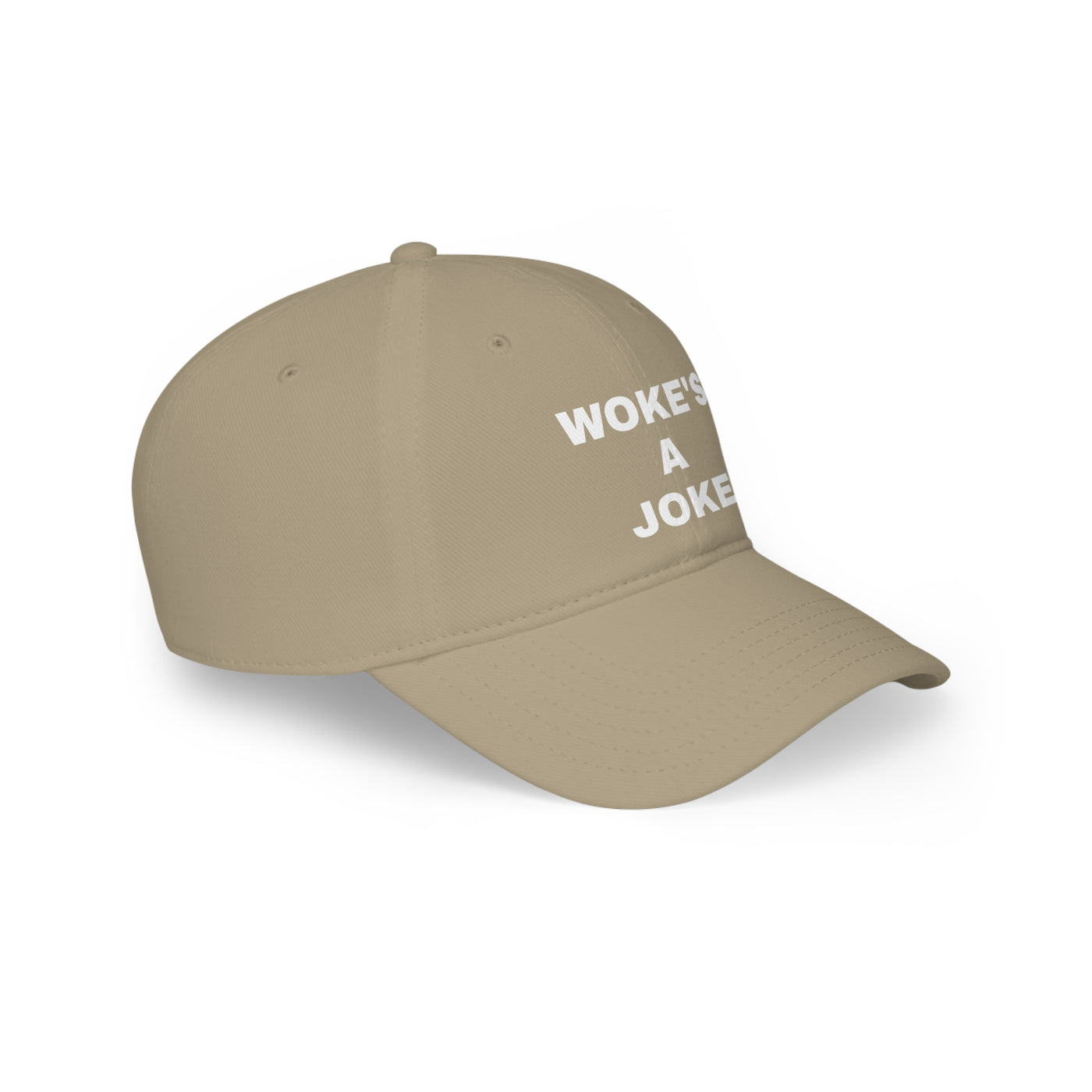 WOKE'S A JOKE - PATRIOTIC HAT