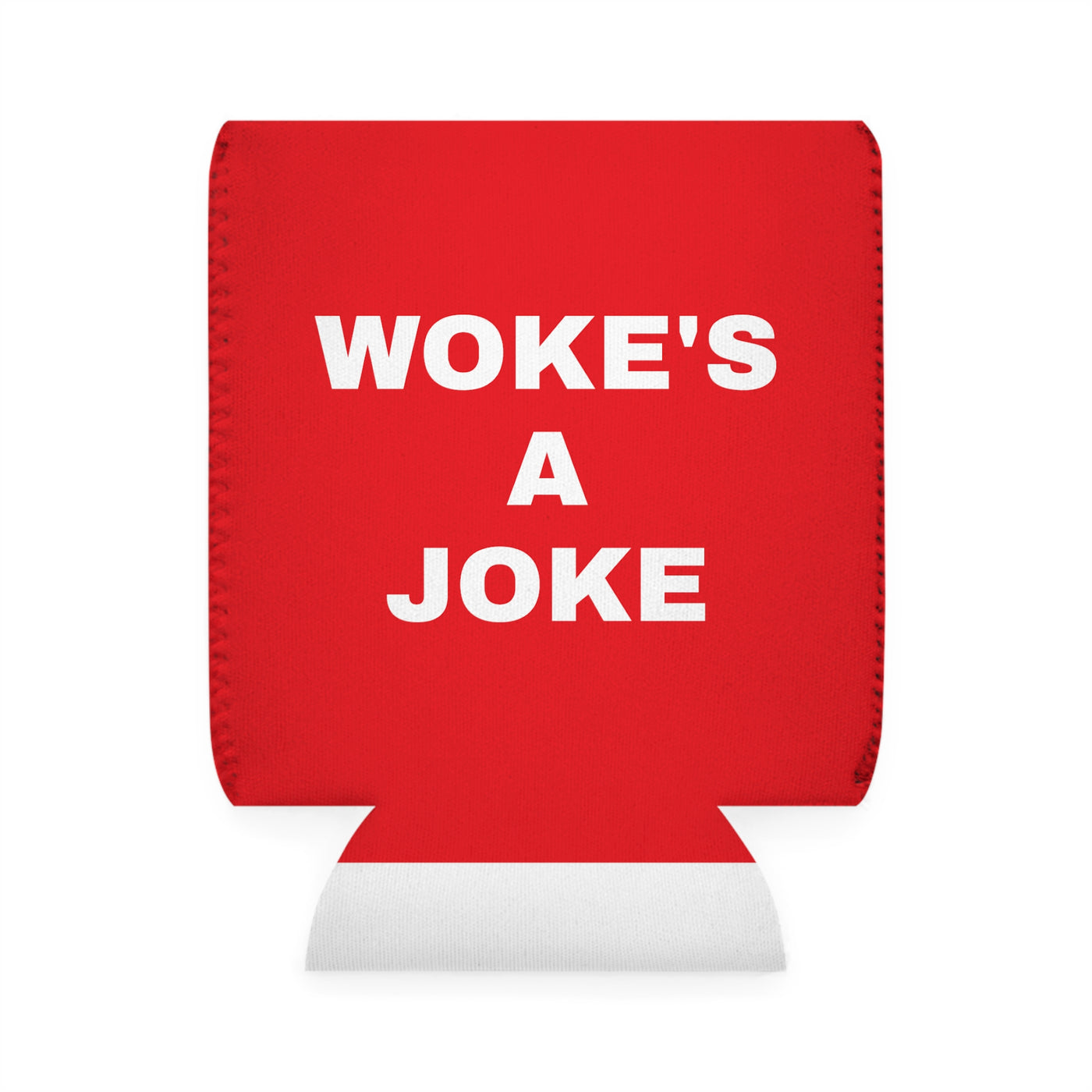 WOKE'S A JOKE PATRIOTIC COOZIE - Freedom First Supply
