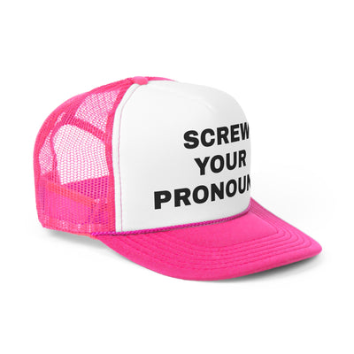 SCREW YOUR PRONOUNS PATRIOTIC HAT - Freedom First Supply