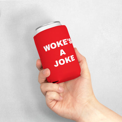 WOKE'S A JOKE PATRIOTIC COOZIE - Freedom First Supply