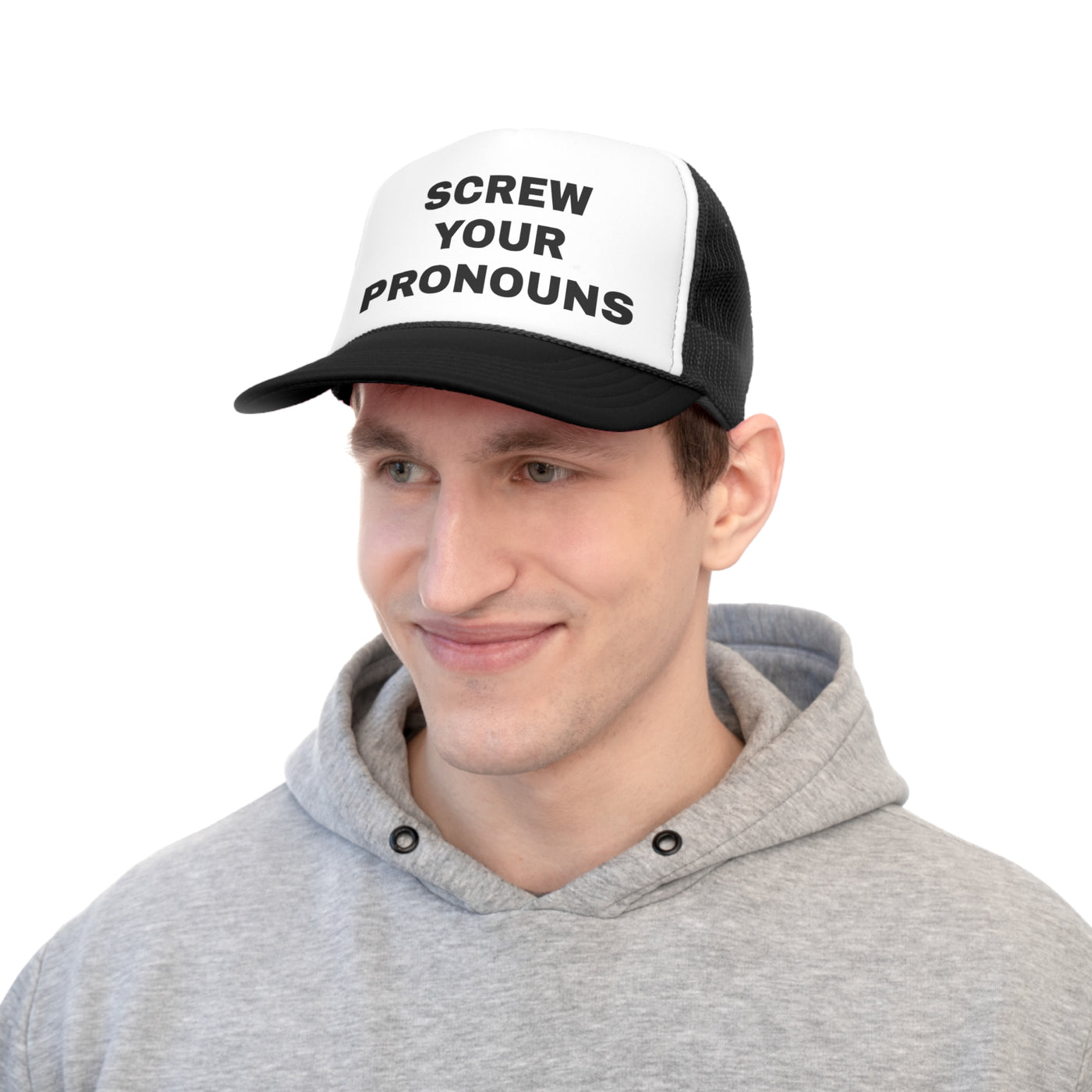 SCREW YOUR PRONOUNS PATRIOTIC HAT - Freedom First Supply