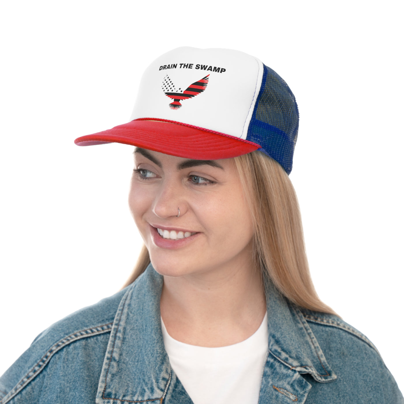 DRAIN THE SWAMP PATRIOTIC HAT - Freedom First Supply