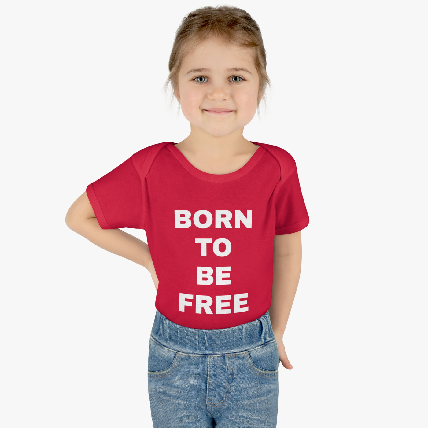 BORN TO BE FREE | PATRIOTIC KIDS SHIRT - Freedom First Supply