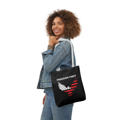 Red Eagle Patriotic Canvas Tote - Freedom First Supply