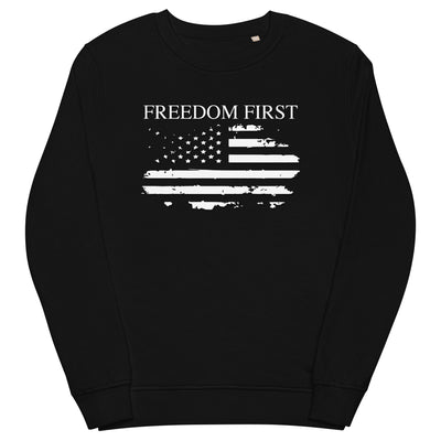 American Flag Patriotic Sweatshirt - Freedom First Supply